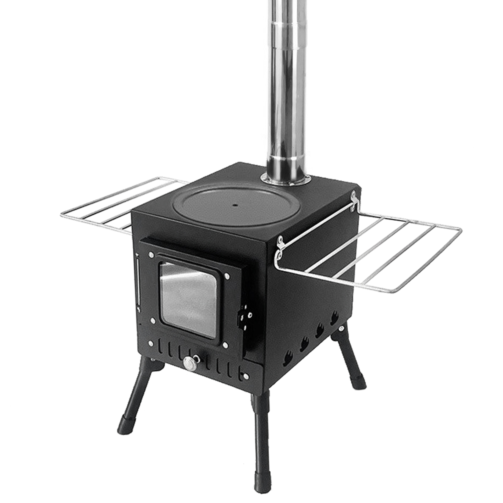 Campfire Cooking In Another World - Tomshoo-estufa de leña para acampar al