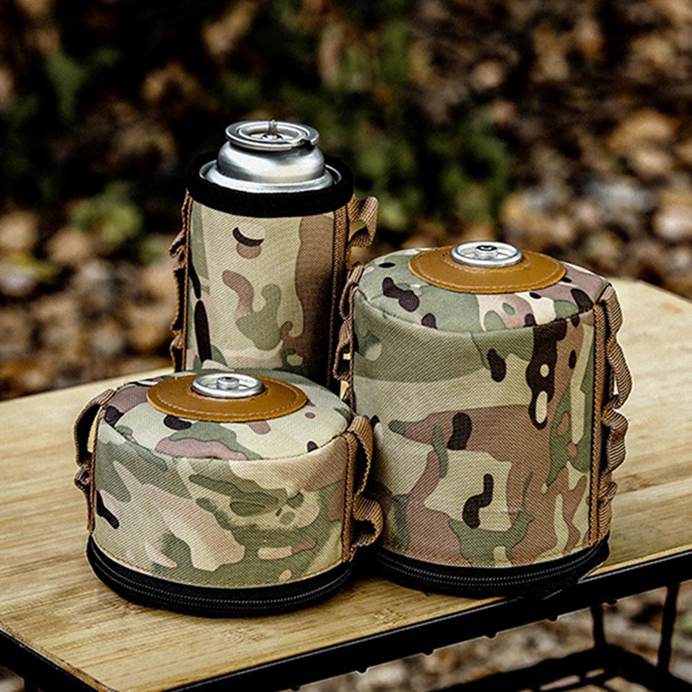 Camping Cooking Canister - Protector Portátil Ventilado para Cilindros de