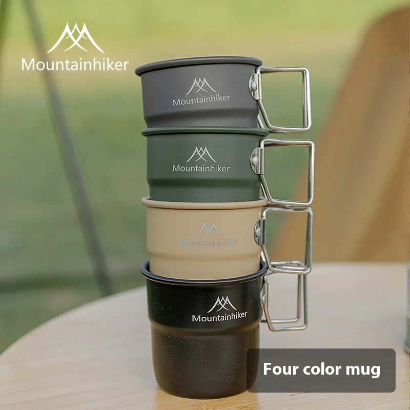 Camping Cooking All In One - Mountainhiker-vasos de acampada, tazas de aluminio,