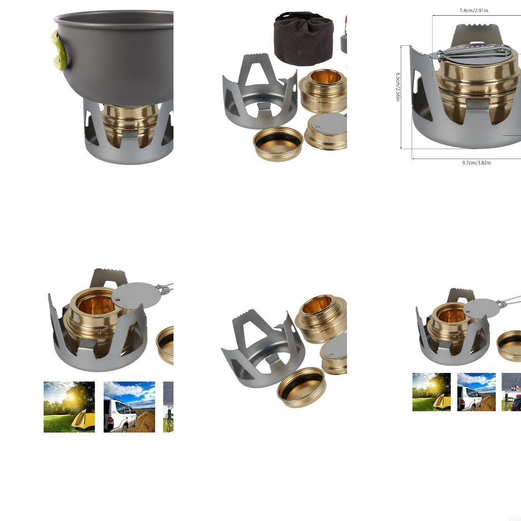 Camping No Cooking Meals - Juego estufa senderismo para calentar comidas