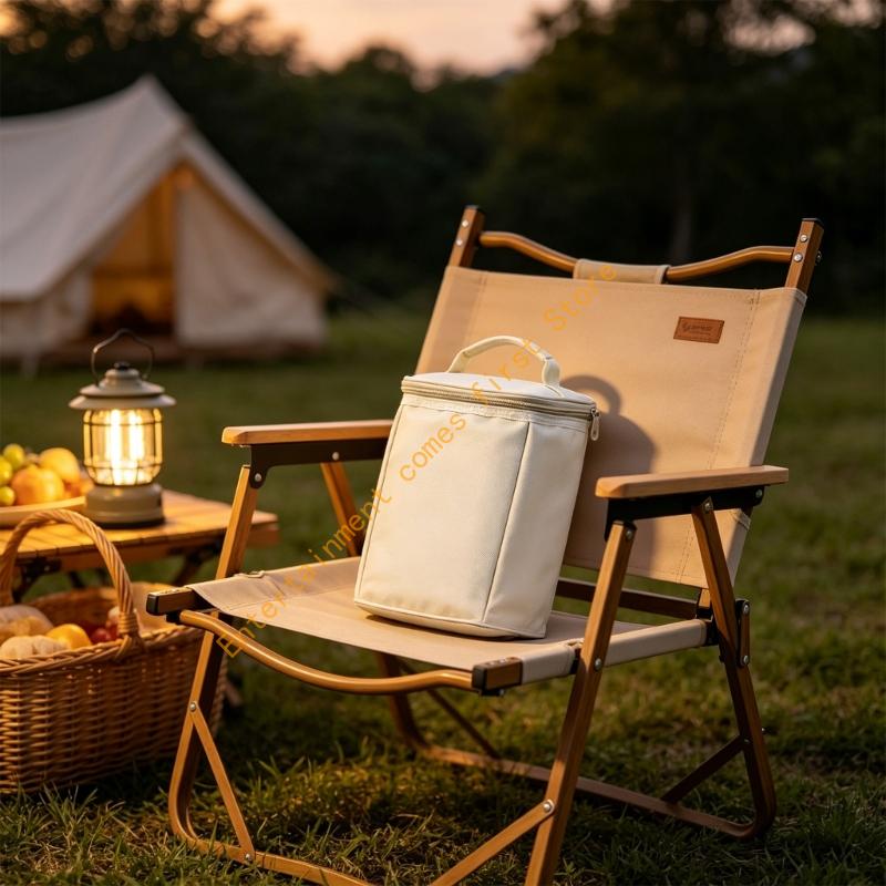 Camping Cooking Canister - Estuche almacenamiento para botes gas con