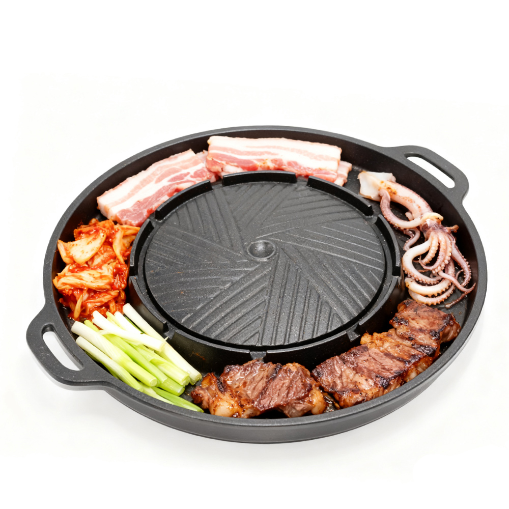 Camping Cooking Bbq - KOSUN Sartén para parrilla de barbacoa