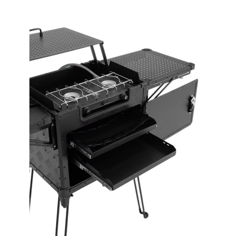 Camping Cooking All In One - Estación de Cocina Plegable Todo en