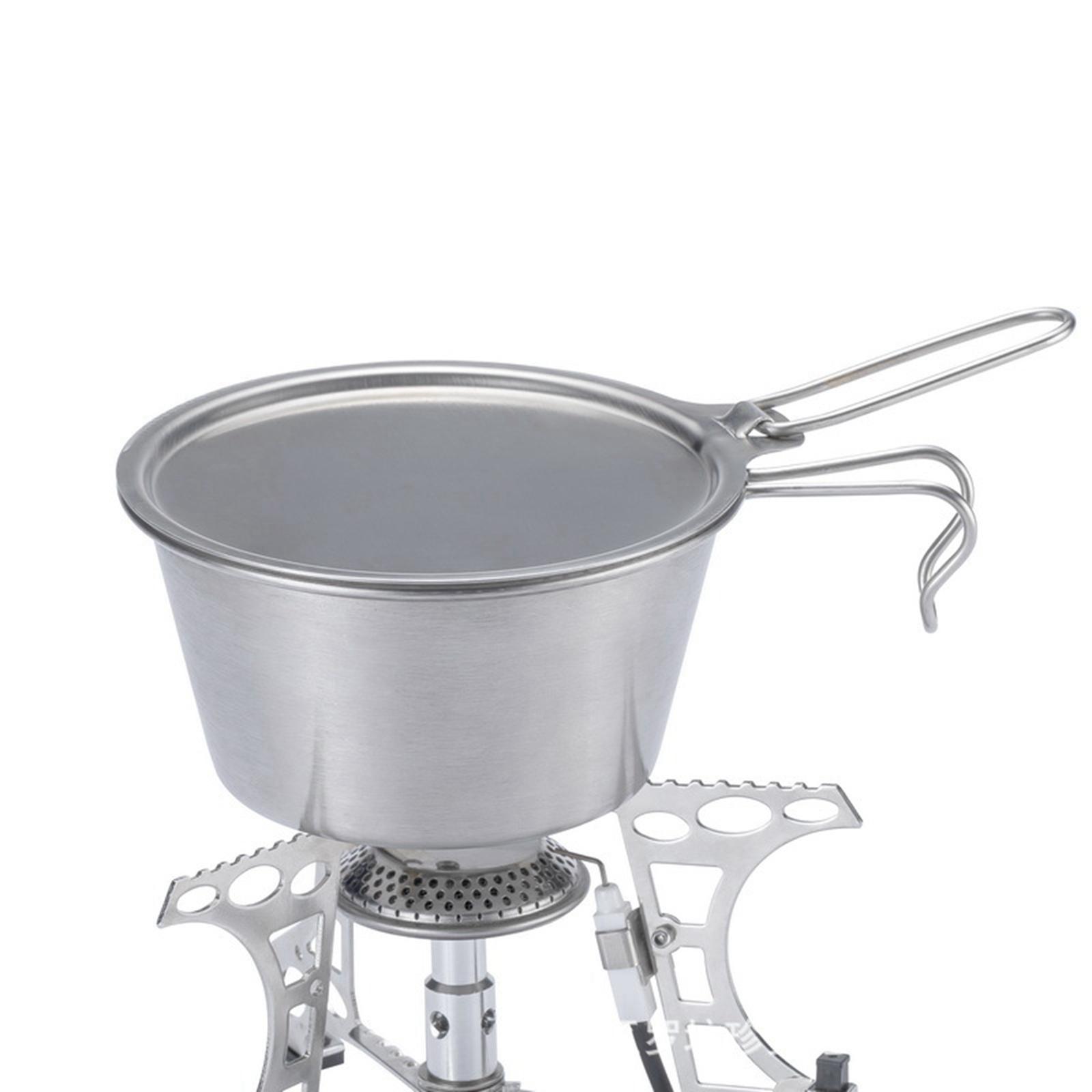 Camping Cooking Pot With Lid - Tapa ligera para olla de acampada,