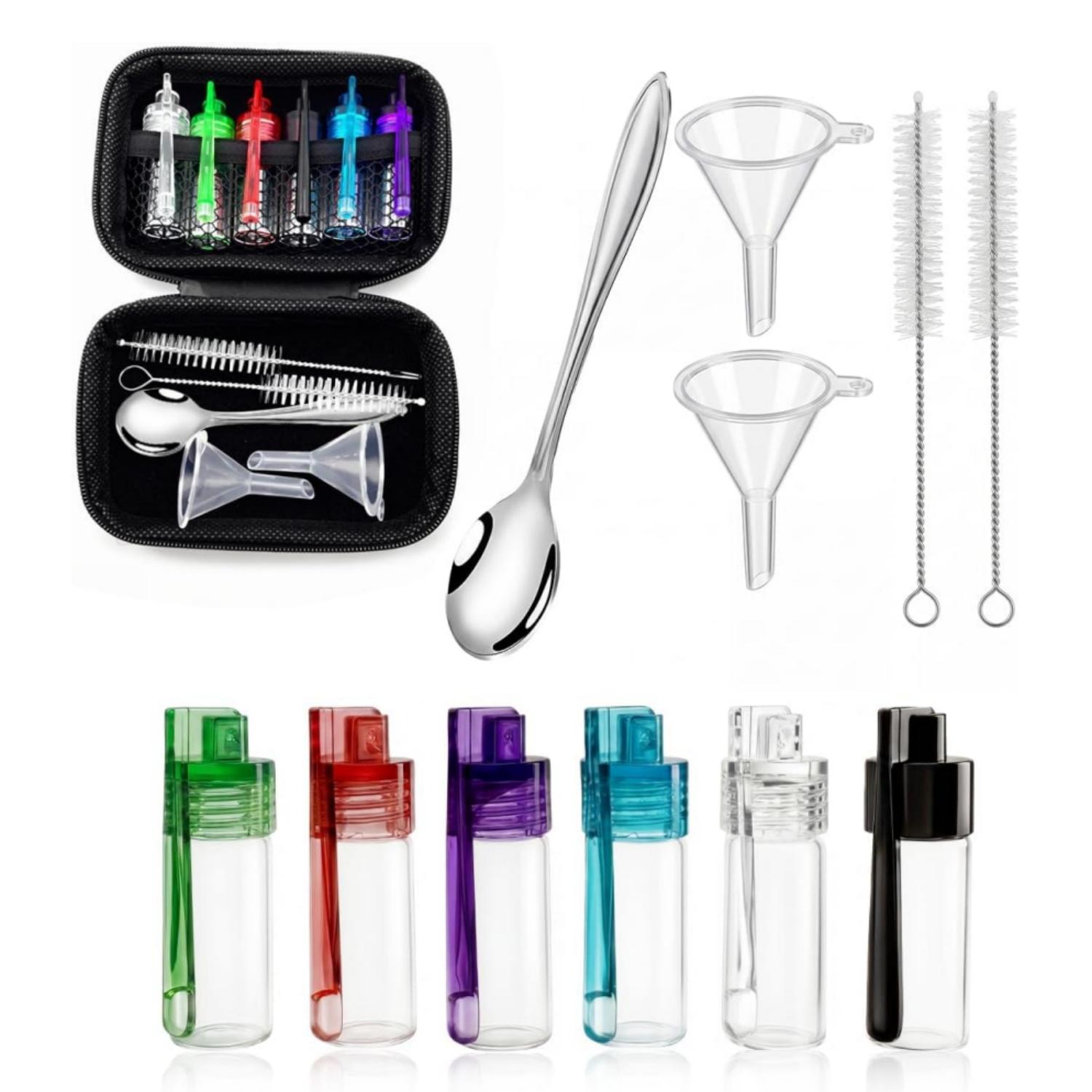 Camping Cooking Box Set - Juego de 6 recipientes para especias
