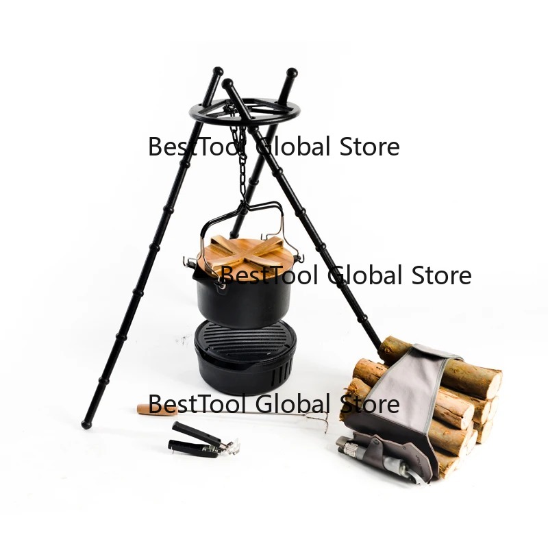 Camping Cooking All In One - Juego de Utensilios de Cocina Multifuncional