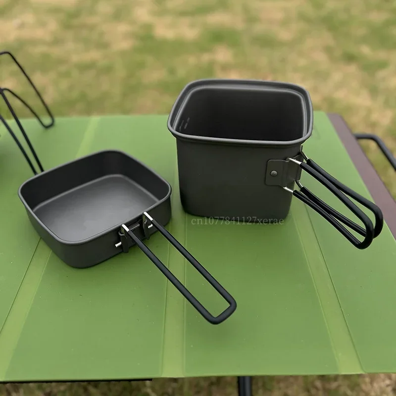 Camping No Cooking Meals - Olla plegable para acampar al aire