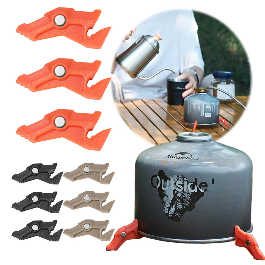 Camping Cooking Canister - Soporte magnético para tanque de Gas,
