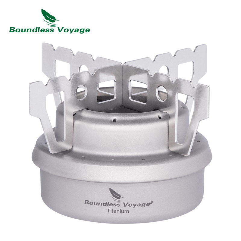 Camping Cooking Appliances - Boundless Voyage-Mini estufa de Alcohol con