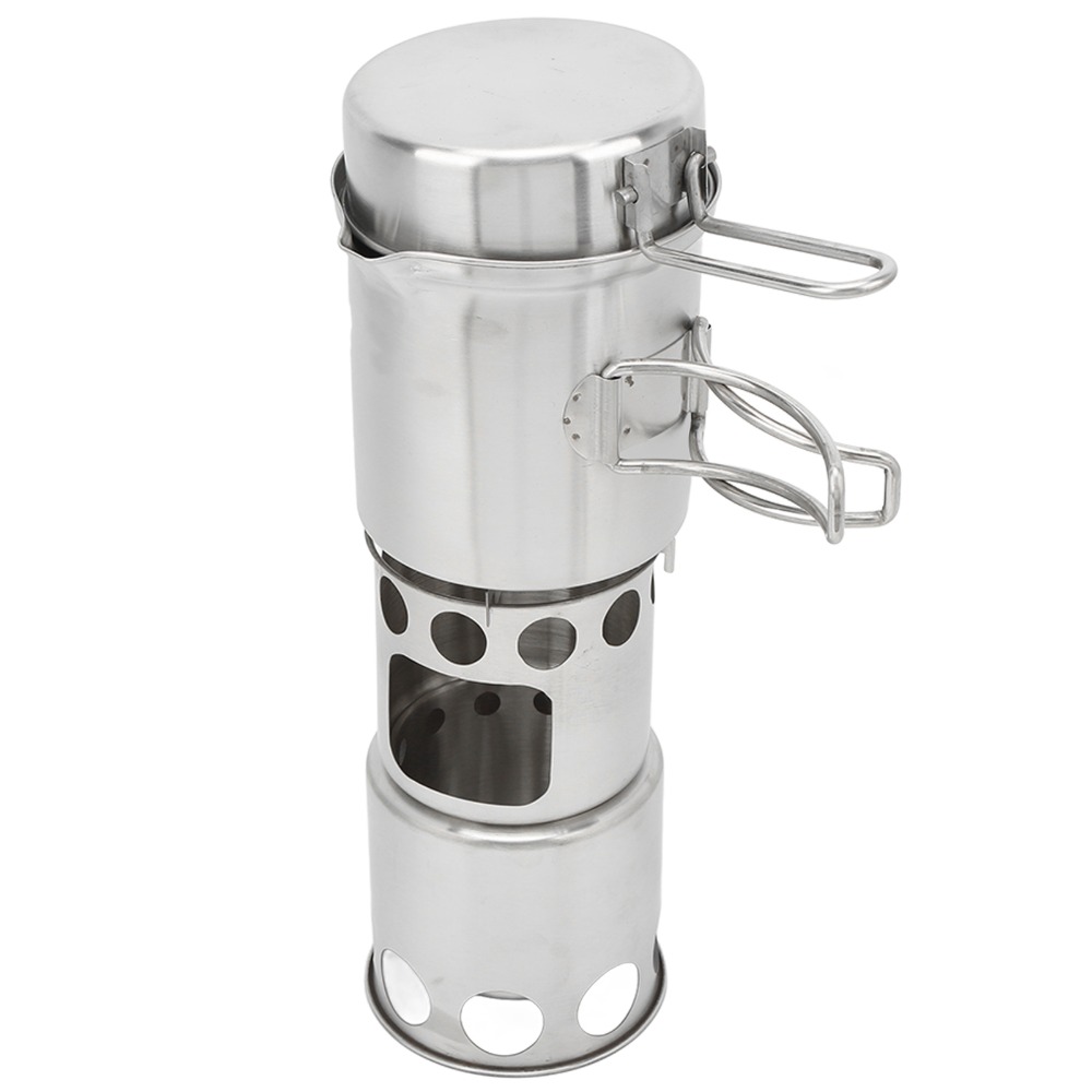 Juego de utensilios de cocina  - Camping Cooking Pot With Lid reseña y precio