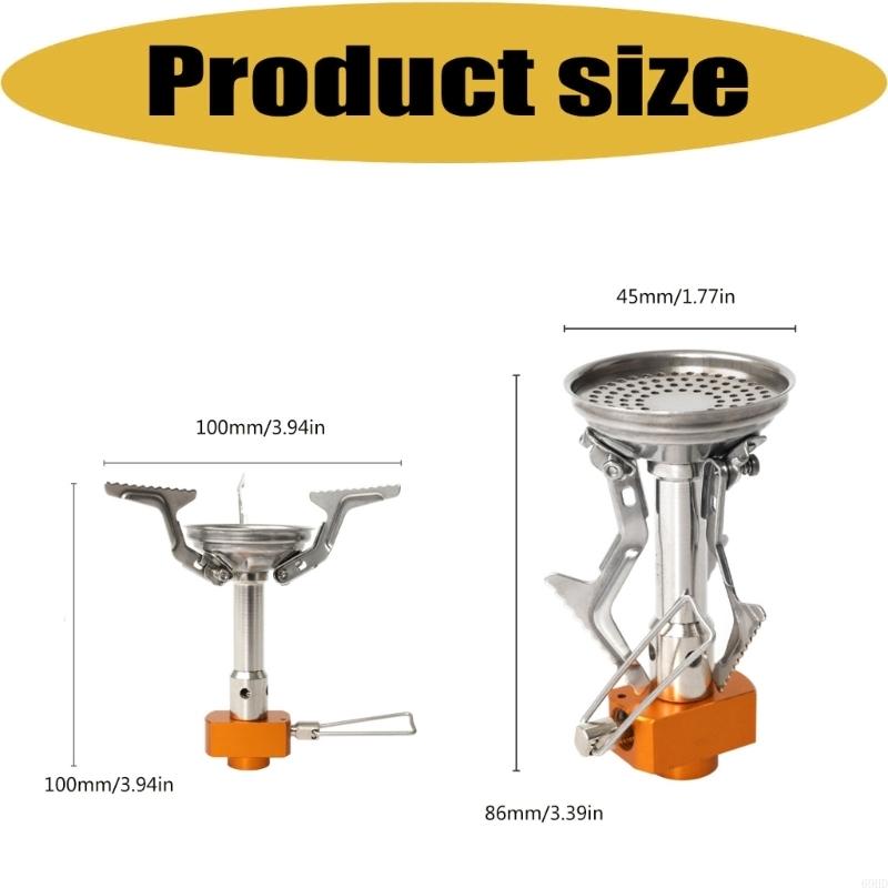 Cabezal estufa plegable para c - Camping No Cooking Meals reseña y precio