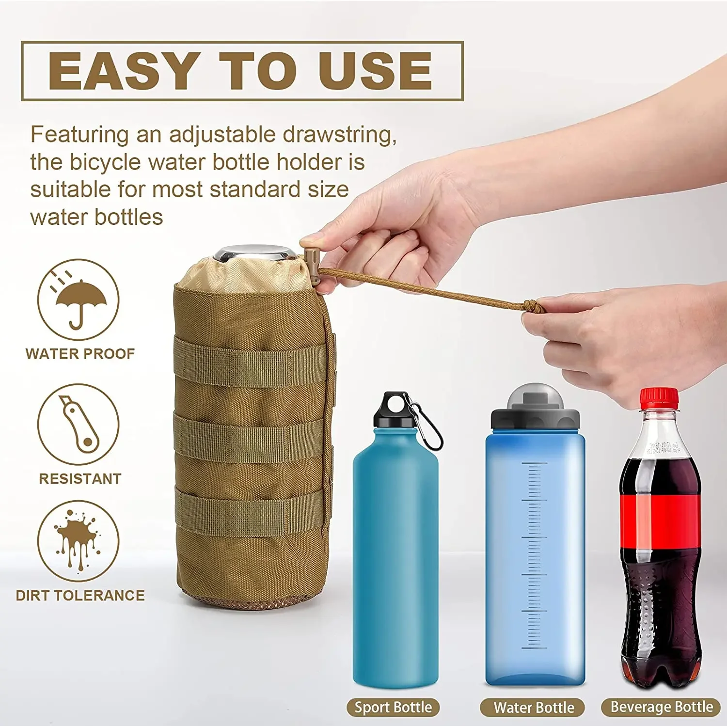 Bolsa táctica para botella de  - Camping Cooking Tin reseña y precio