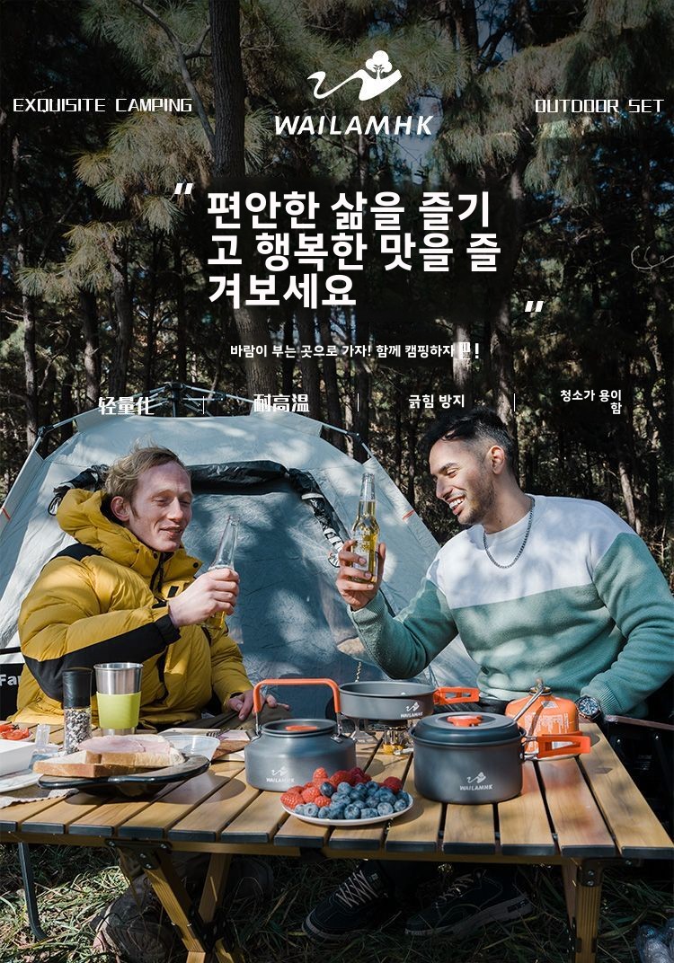 Juego de Utensilios de Cocina  - Camping Cooking Set Compact reseña y precio