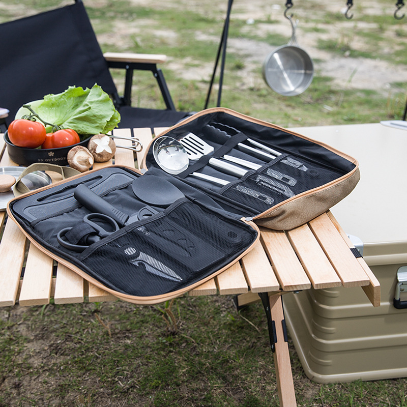 Juego de Utensilios de Cocina  - Camping Cooking Gear Set reseña y precio