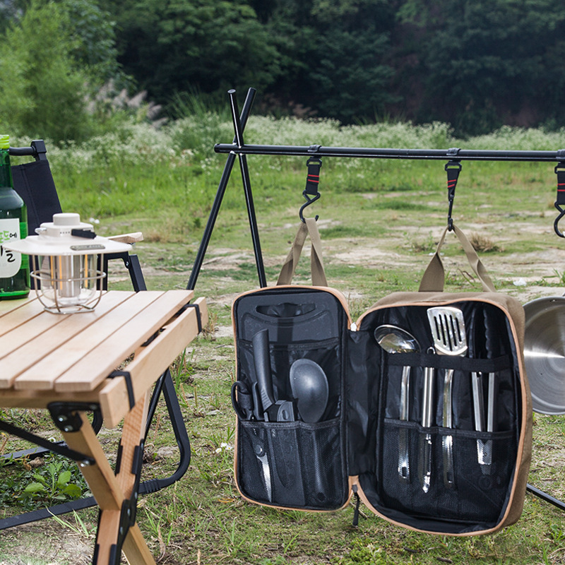 Juego de Utensilios de Cocina  - Camping Cooking Gear Set reseña y precio