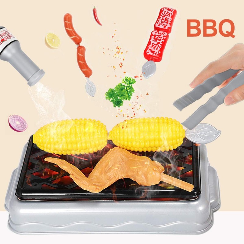Juego de juguetes de cocina pa - Camping Cooking With Kids reseña y precio