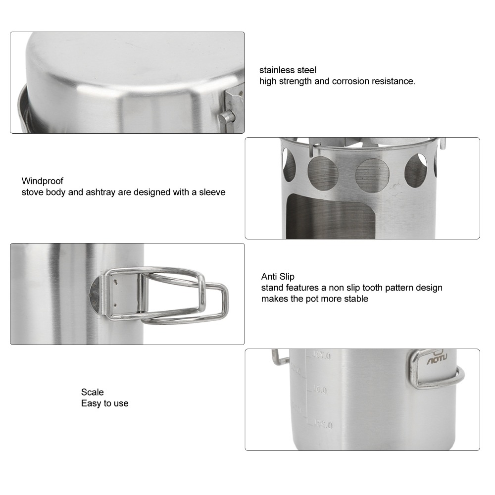 Juego de utensilios de cocina  - Camping Cooking Stove reseña y precio