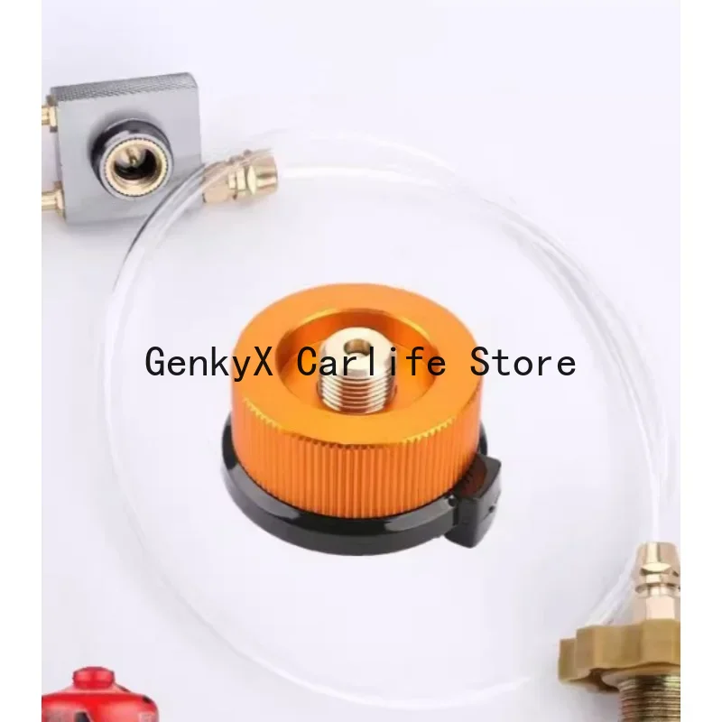 Convertidor de estufa de gas,  - Camping Cooking Canister reseña y precio
