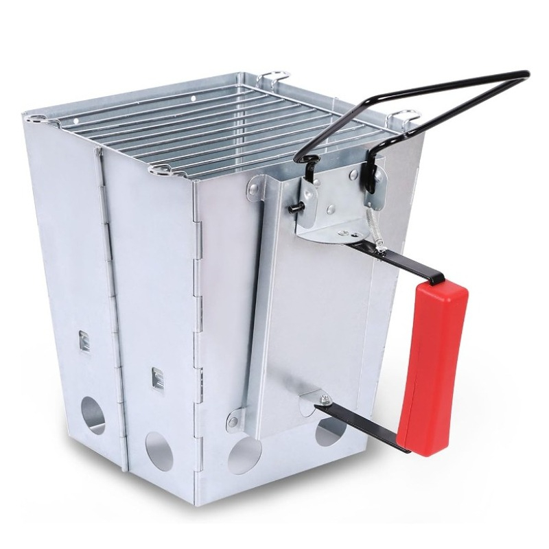 1 Unidad Parrilla Plegable par - Charcoal Chimney Starter reseña y precio
