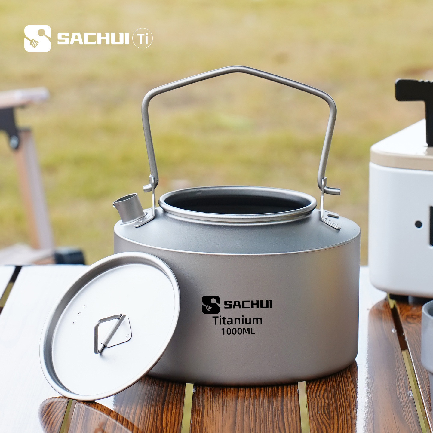 Hervidor de titanio puro de 10 - Camping Cooking Tin reseña y precio