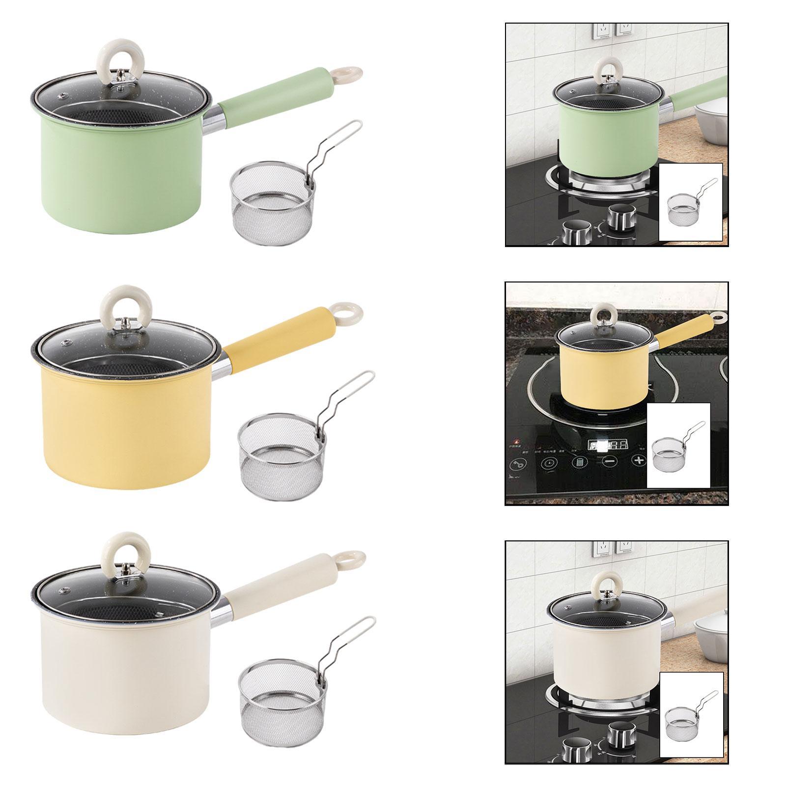 Olla para freír profunda para  - Camping Cooking Pot With Lid reseña y precio