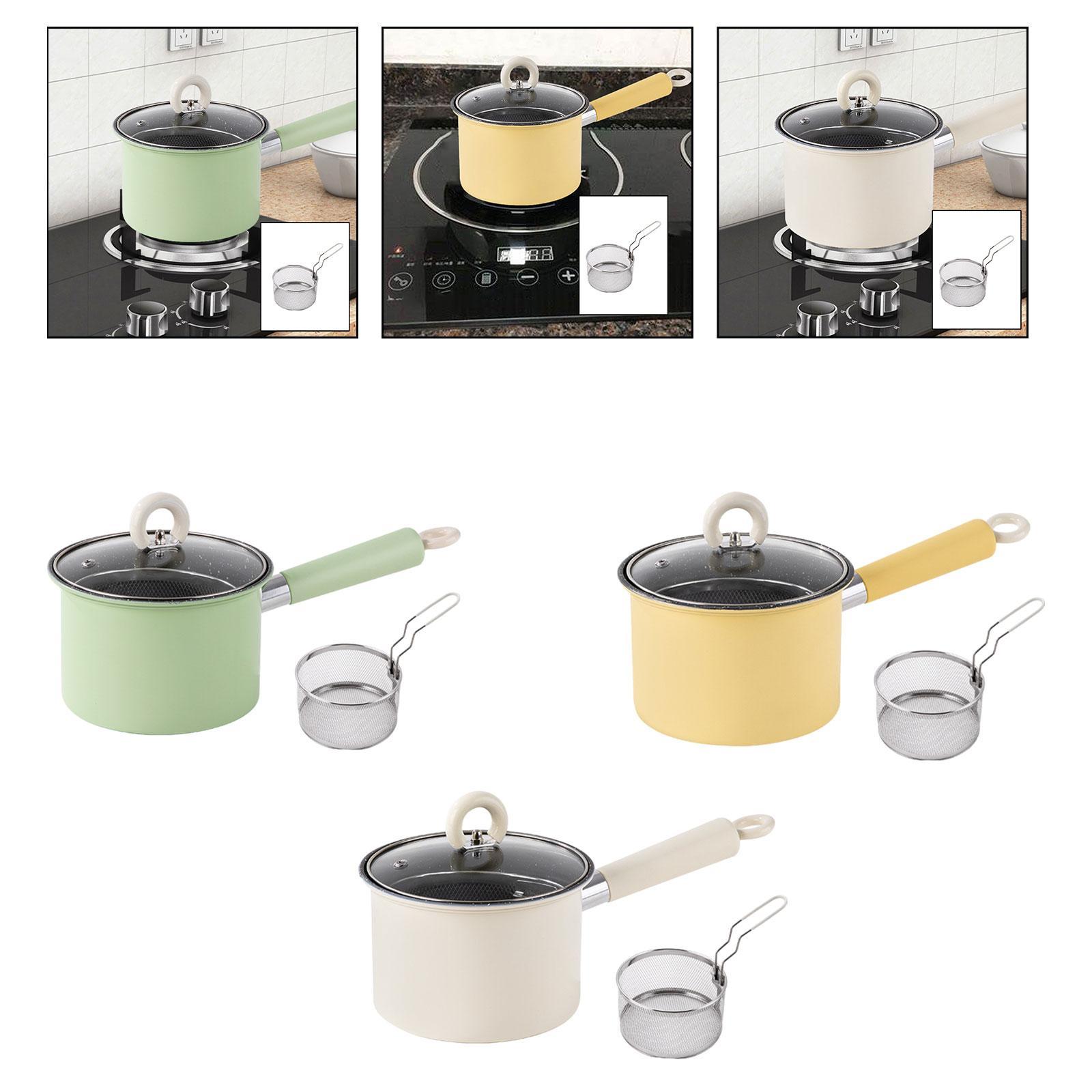 Olla para freír profunda para  - Camping Cooking Pot With Lid reseña y precio