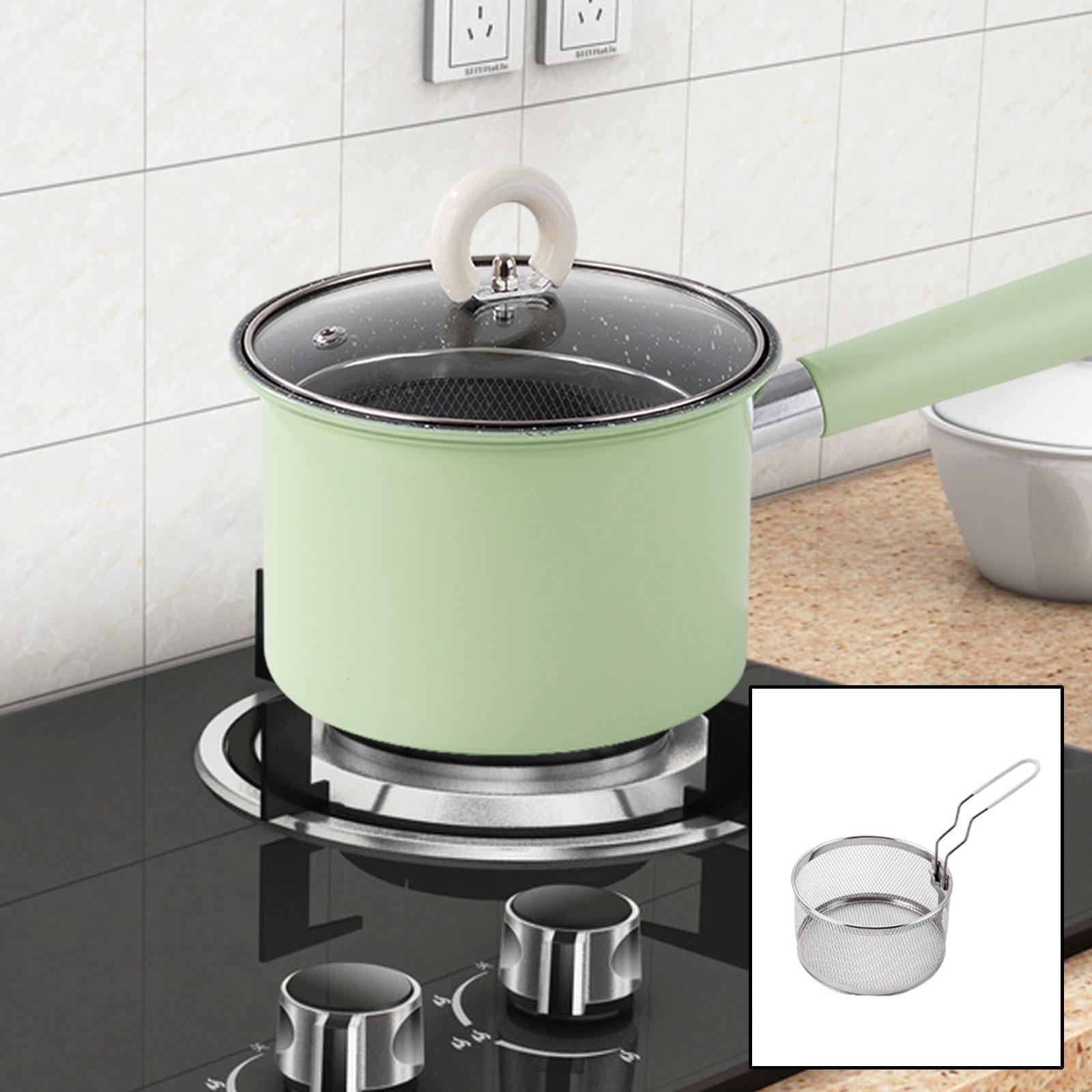 Olla para freír profunda para  - Camping Cooking Pot With Lid reseña y precio