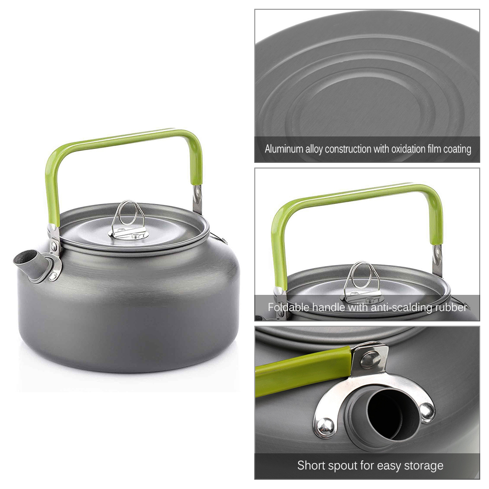 Hervidor de agua portátil para - Camping Cooking Tin reseña y precio