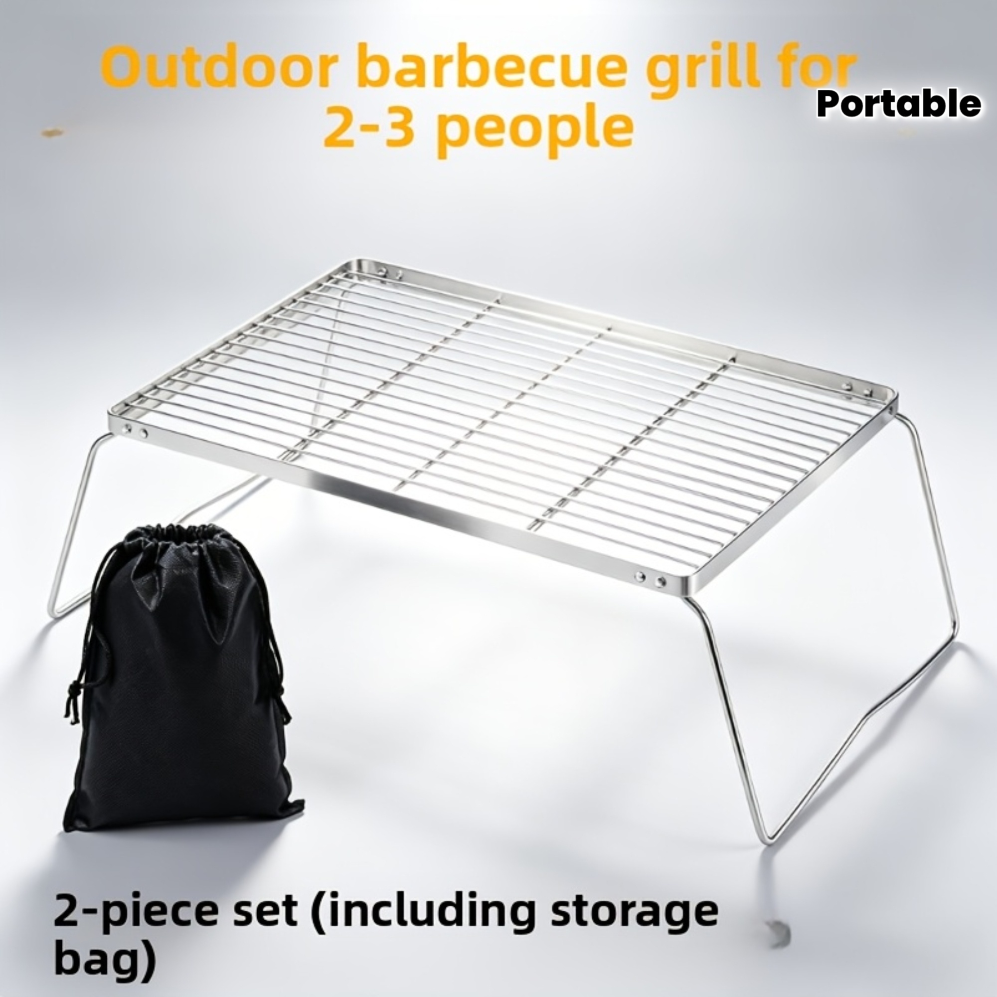 Soporte portátil plegable de a - Camping Cooking Appliances reseña y precio