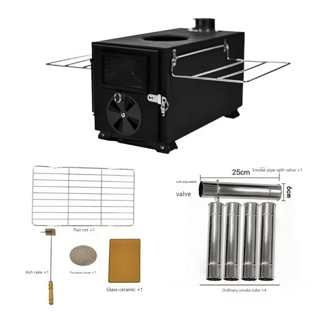Estufa de Leña de Acero al Car - Camping Cooking Stove reseña y precio