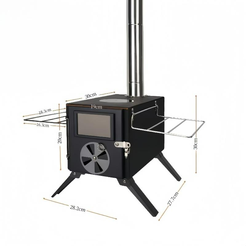 Estufa de Leña de Acero al Car - Camping Cooking Stove reseña y precio