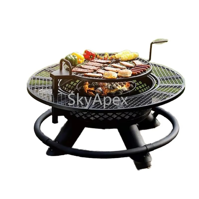 Parrilla de barbacoa de Metal  - Camping Cooking Fire Pit reseña y precio