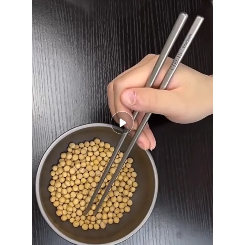 Palillos de titanio portátiles - Camping No Cooking Meals reseña y precio