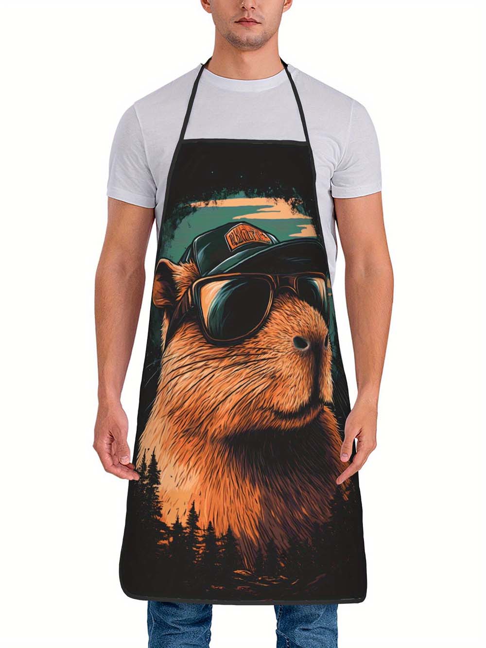 1 delantal de cocina impermeab - Camping Cooking In Forest reseña y precio