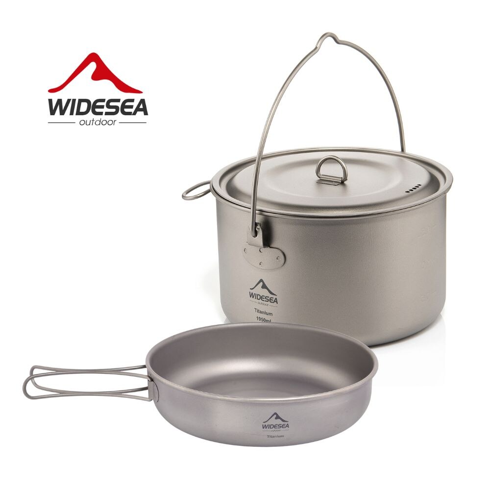 Widesea-vajilla para acampar,  - Camping Cooking Gear Set reseña y precio