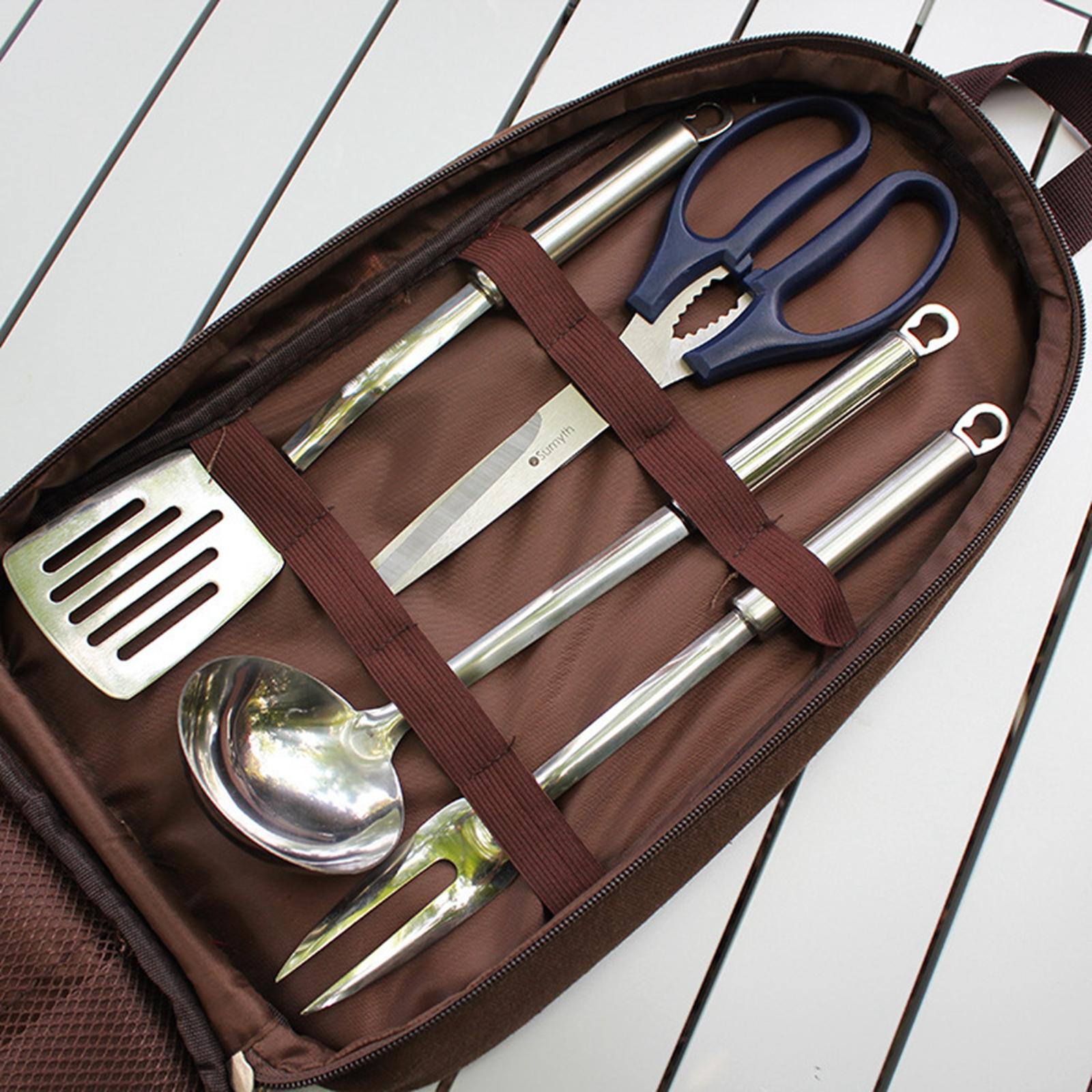 Juego de utensilios de cocina  - Camping Cooking Gear Set reseña y precio