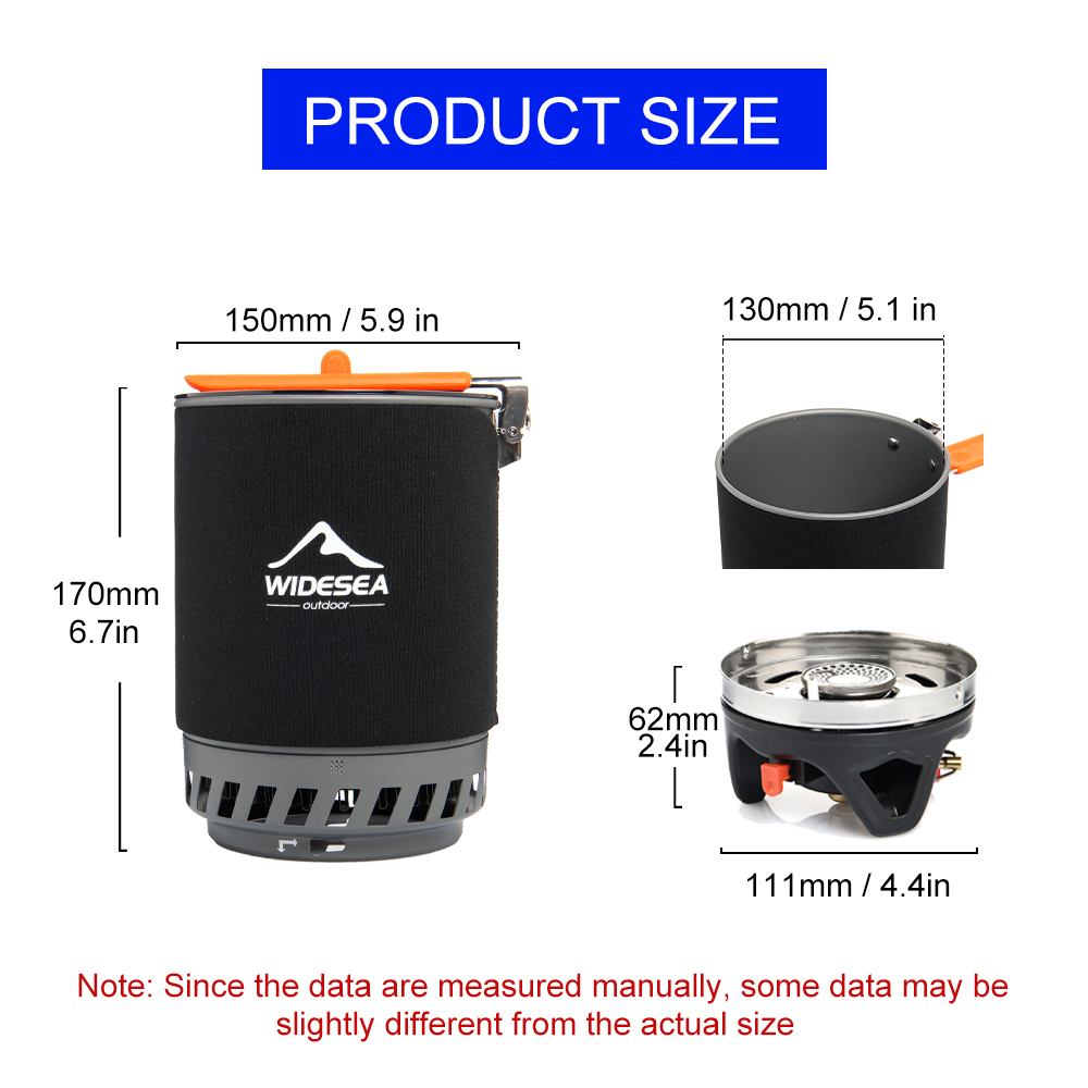 Widesea-sistema de cocina para - Camping Cooking Stove reseña y precio