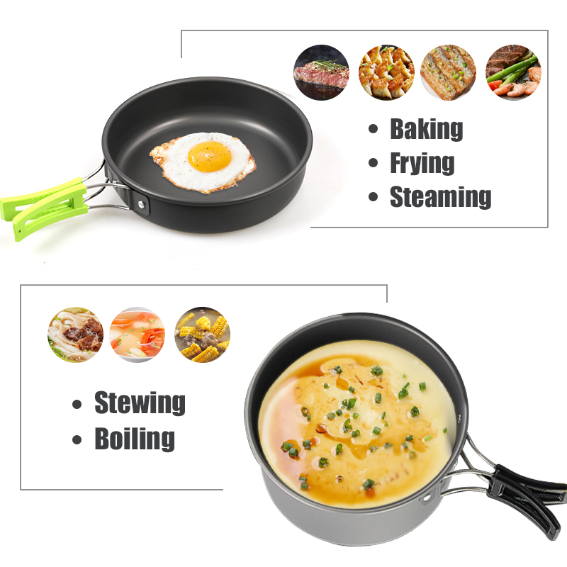 WESTTUNE-Kit de utensilios de  - Camping Cooking Gear Set reseña y precio