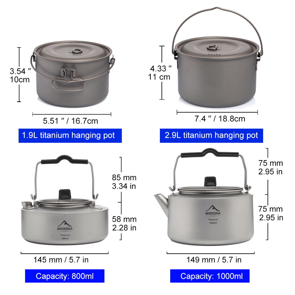 Juego de Utensilios de Cocina  - Camping Cooking Set Compact reseña y precio