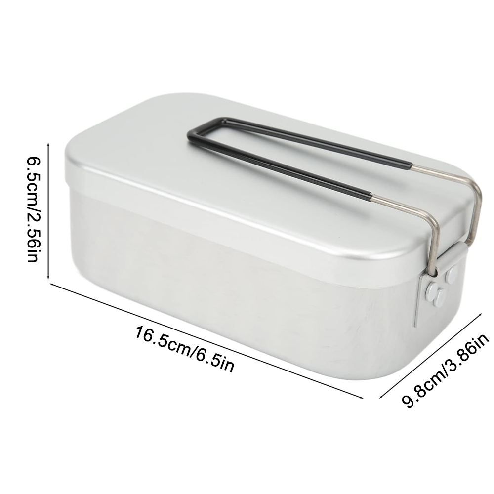 Fiambreras de aluminio de 800M - Camping Cooking Box Set reseña y precio