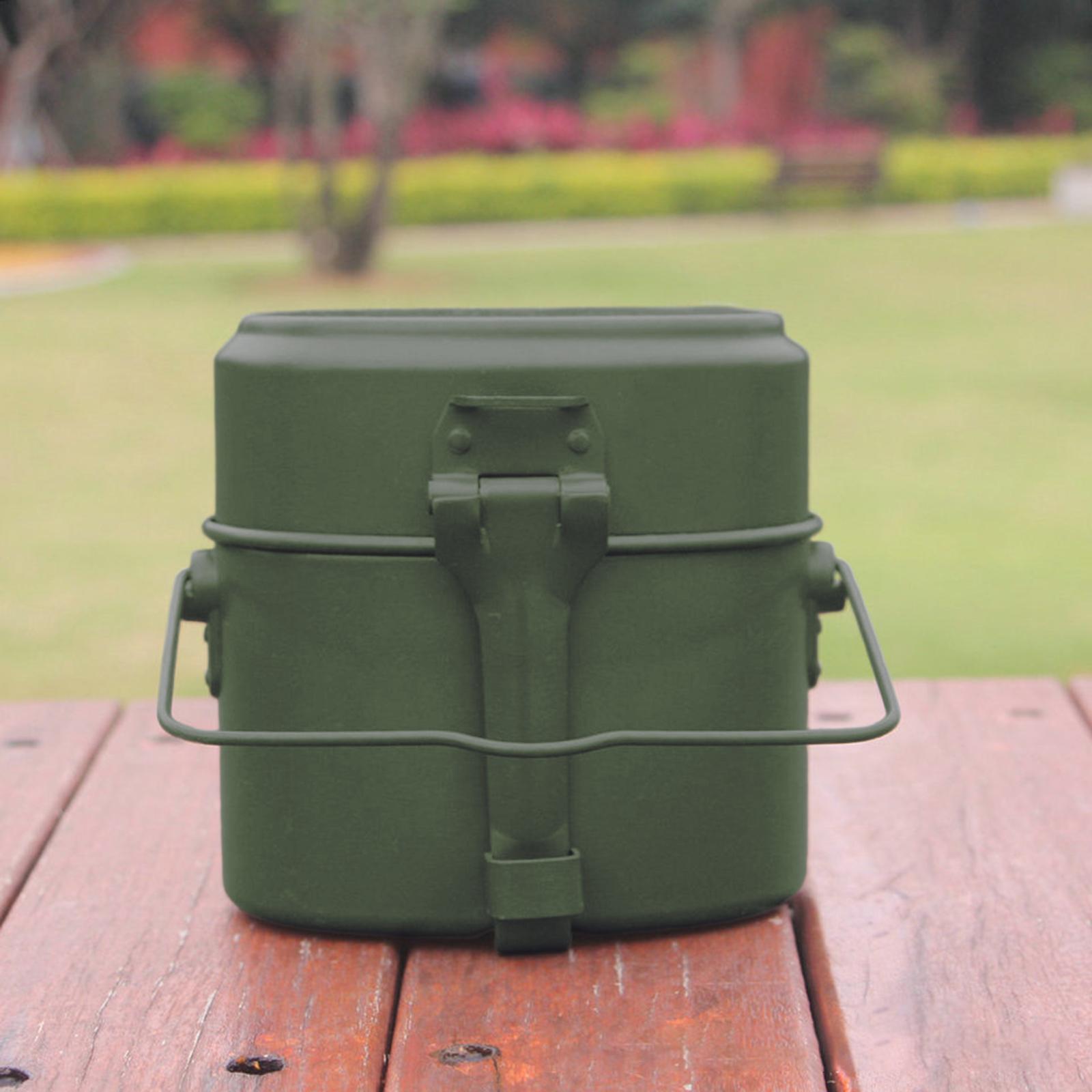 Juego de Ollas para Cocinar al - Camping Cooking Box Set reseña y precio