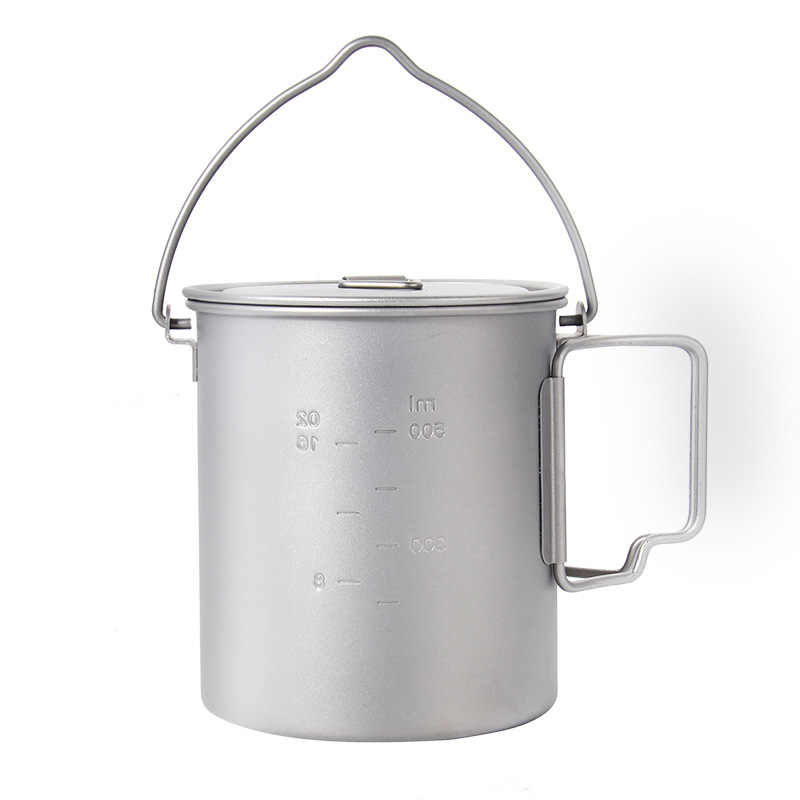 Olla de titanio para Picnic al - Camping Cooking Stove reseña y precio