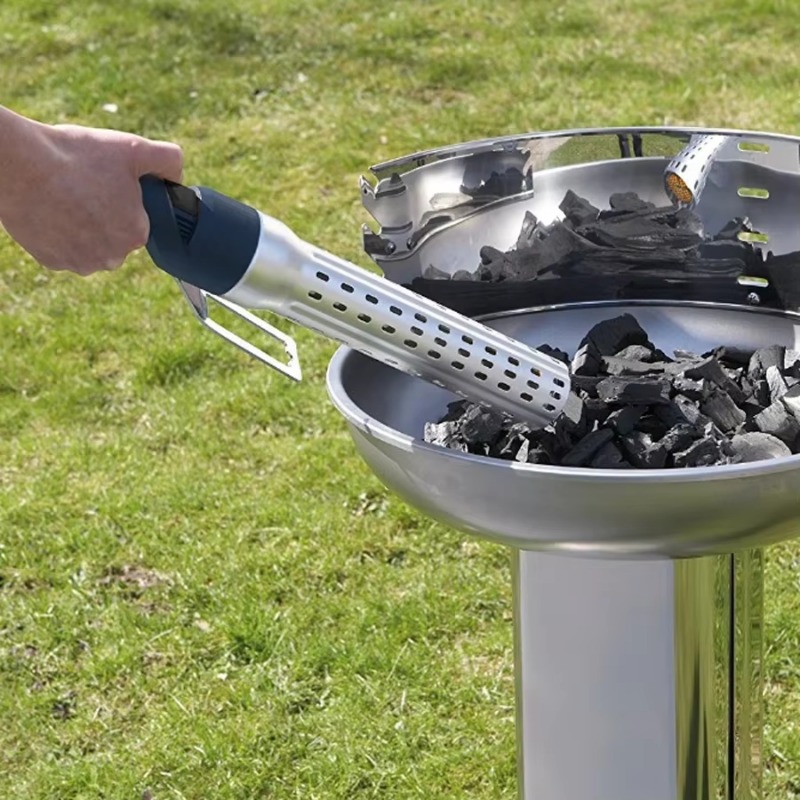 Kamado ahumador, parrilla de a - Charcoal Chimney Starter reseña y precio