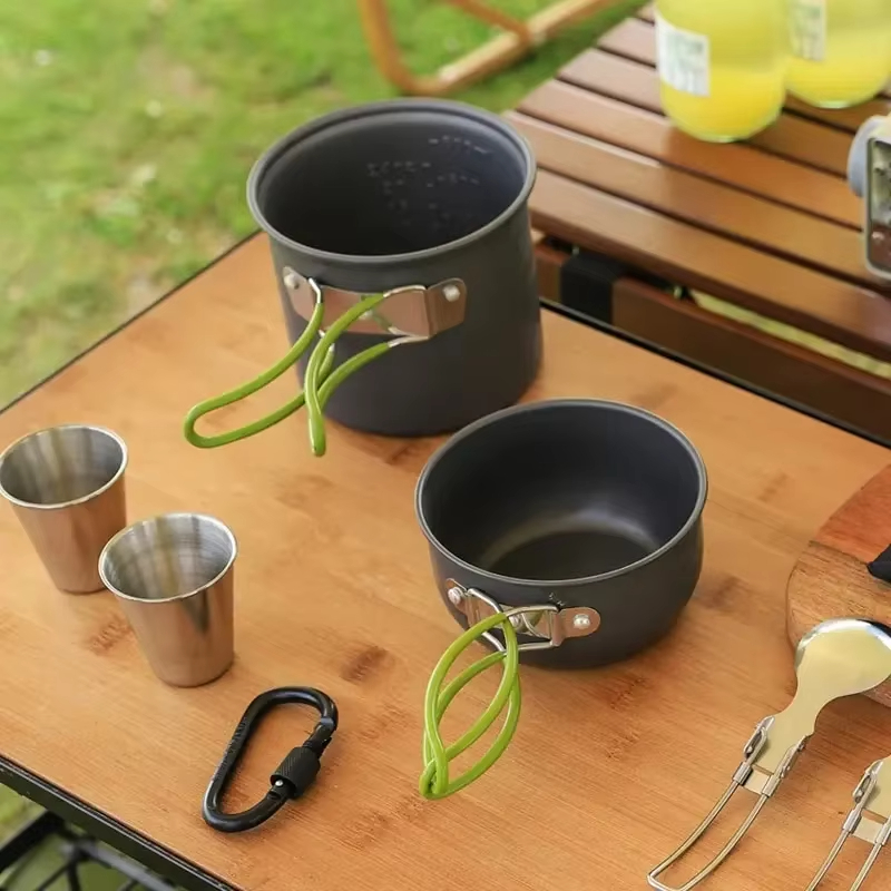 Kit de Utensilios de Cocina pa - Camping Cooking Gear Set reseña y precio