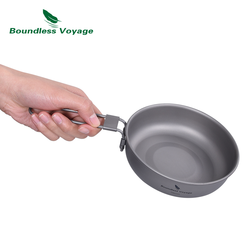 Sartén de titanio ultraligera  - Camping Cooking Tin reseña y precio