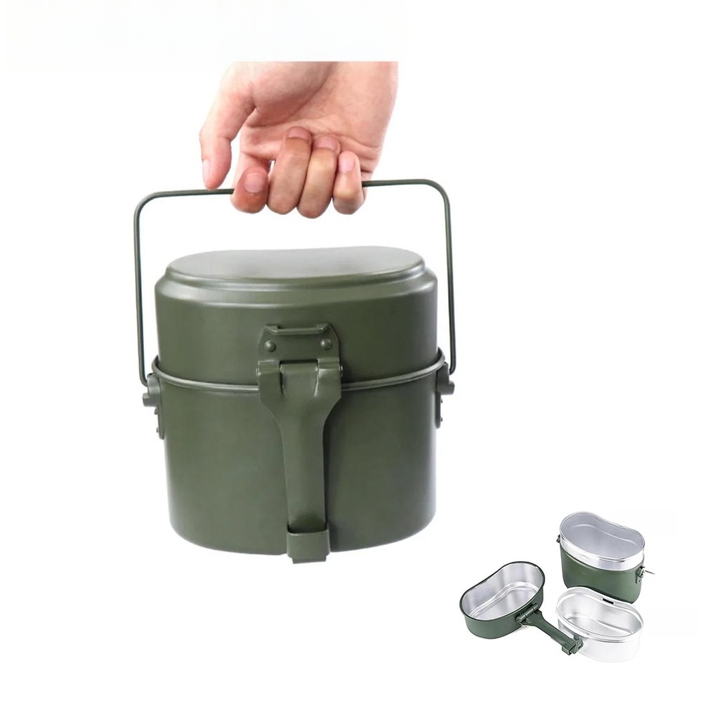Juego de 3 Loncheras de Alumin - Camping Cooking Box Set reseña y precio