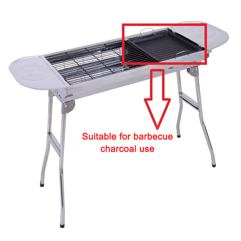 Sartén cuadrada gruesa para ex - Camping Cooking Appliances reseña y precio