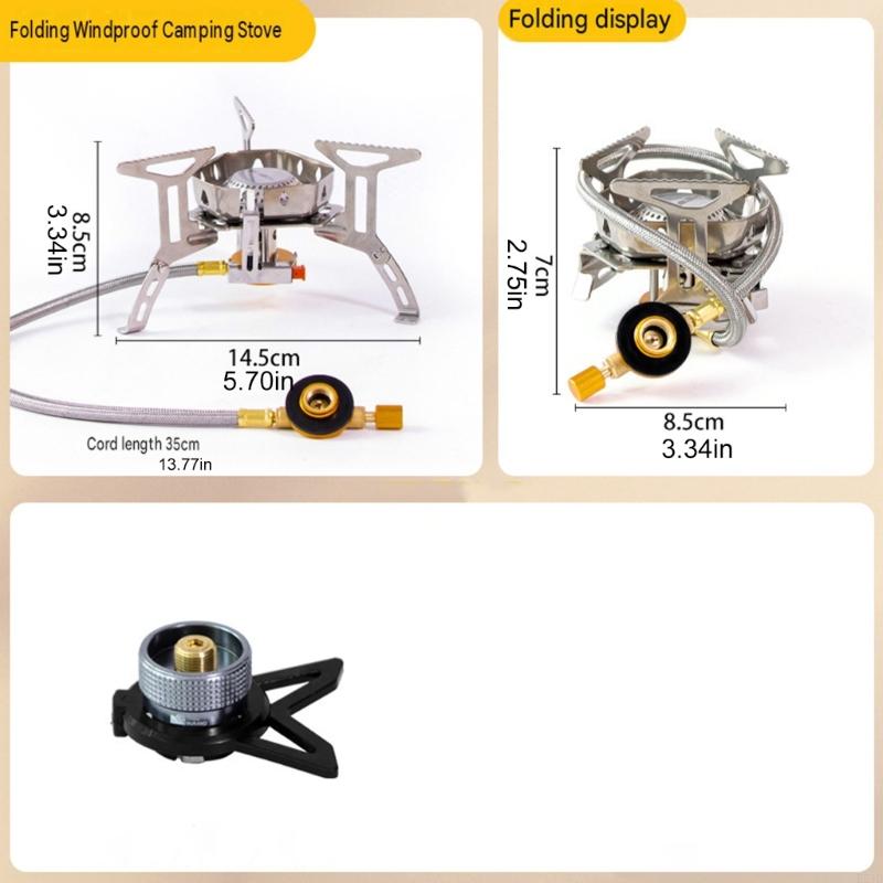 Quemadores estufa portátiles p - Camping No Cooking Meals reseña y precio