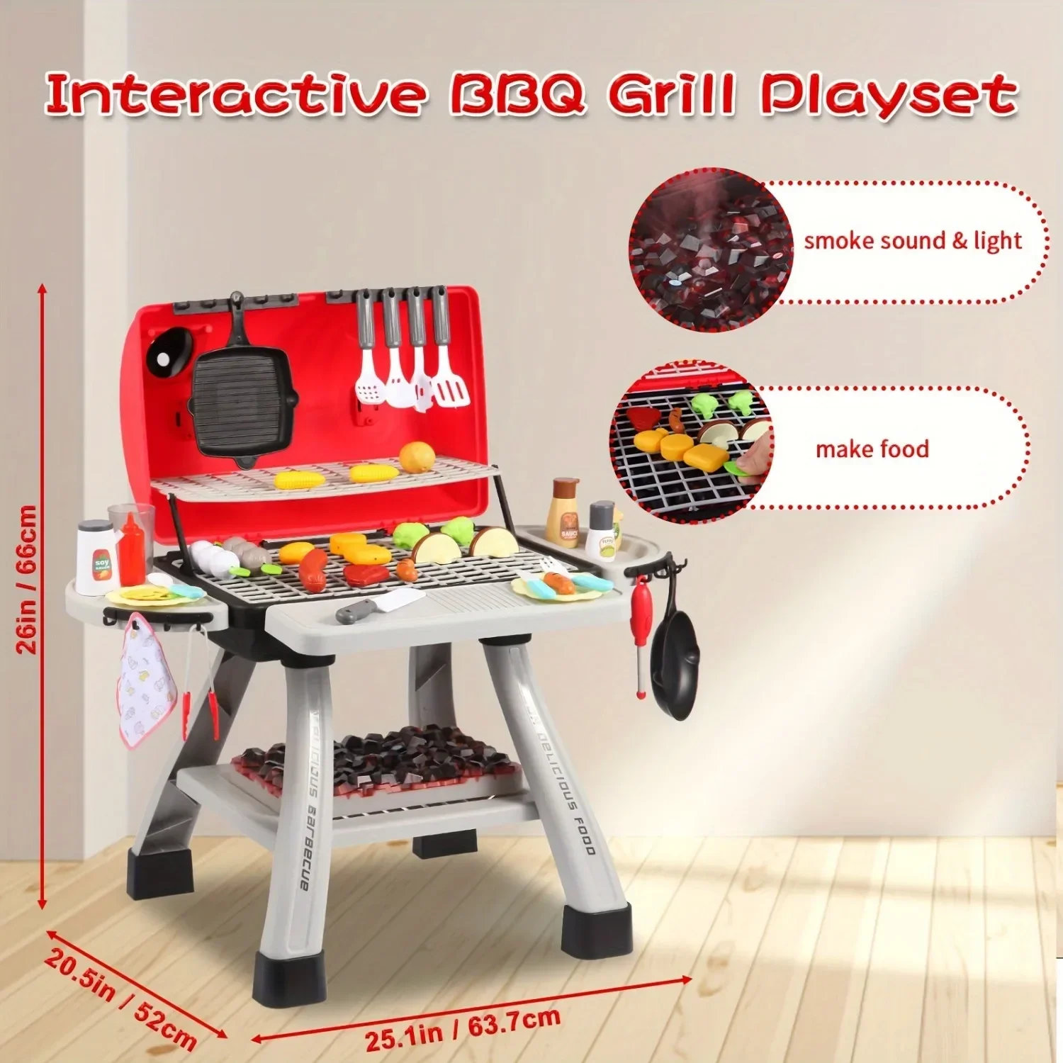 Juego de juguetes para parrill - Camping Cooking With Kids reseña y precio