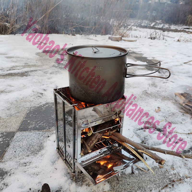 Estufa de Leña Portátil Desmon - Camping Cooking Stove reseña y precio